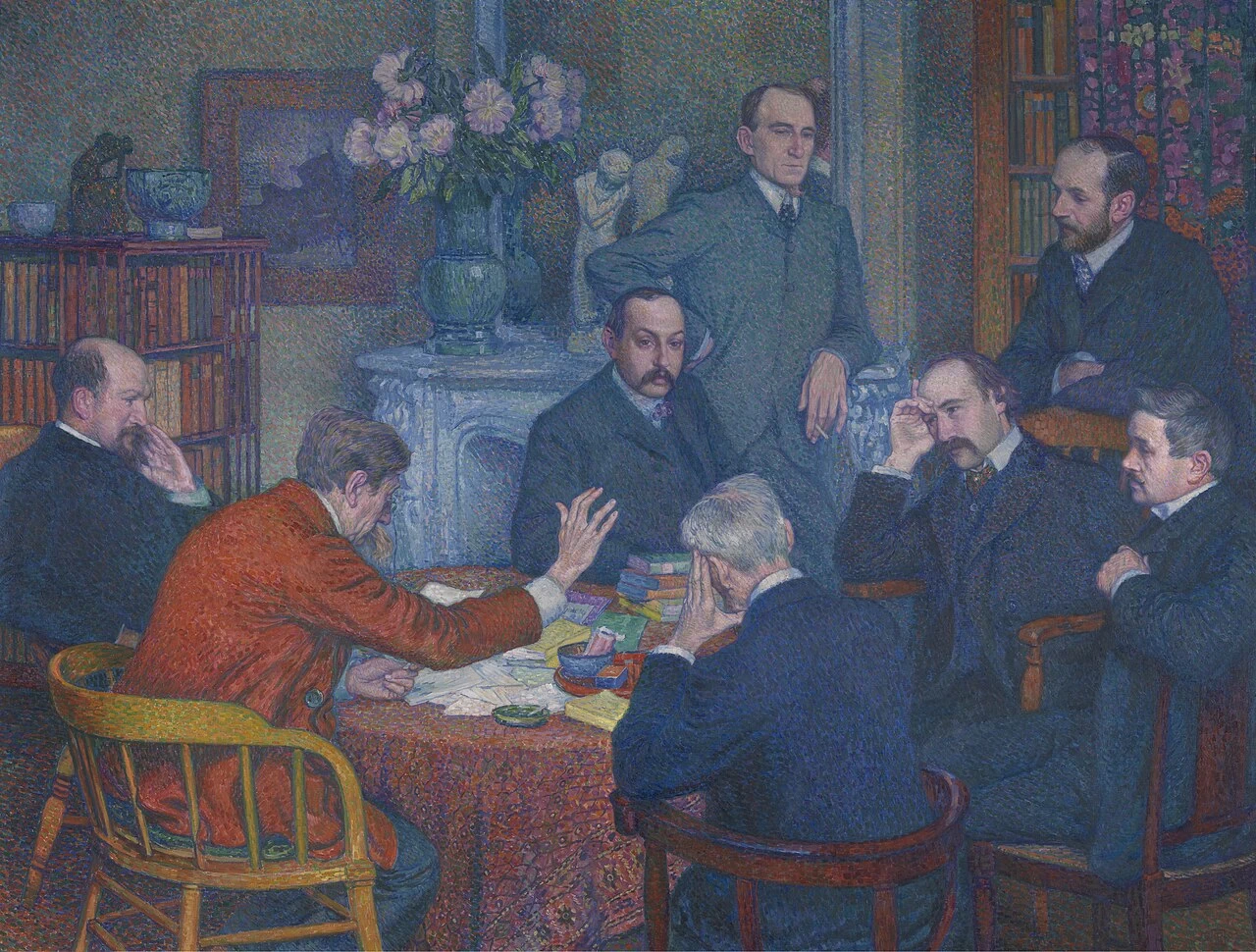 Una lettura di Emile Verhaeren - Museo delle Belle Arti, Gand